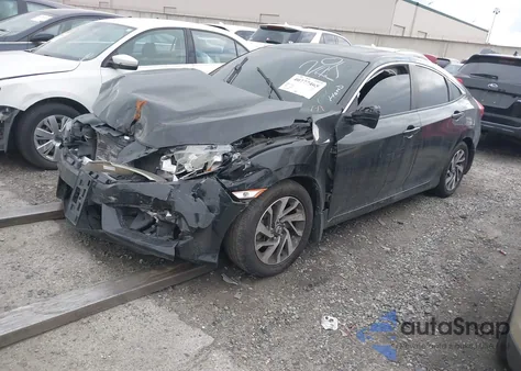 2017 Honda Civic Ex из США, поврежденный, VIN 2HGFC2F75HH522715